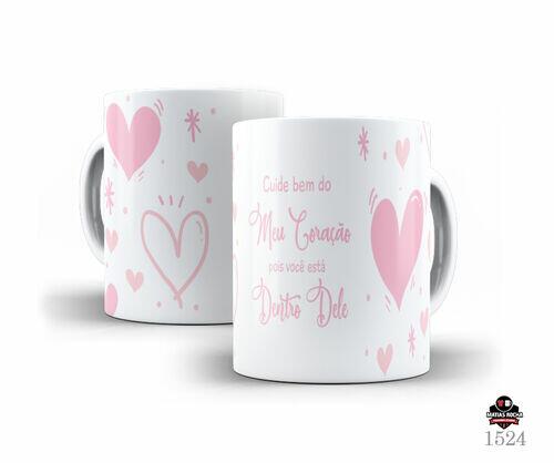 Caneca para namorados com frases