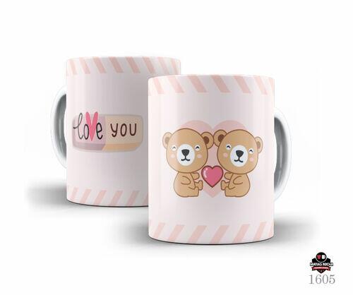 Caneca para namorados com frases