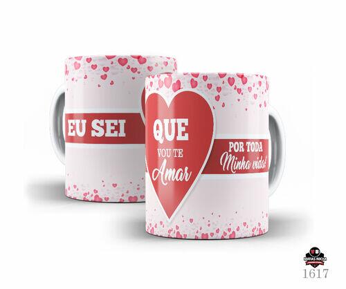 Caneca para namorados com frases