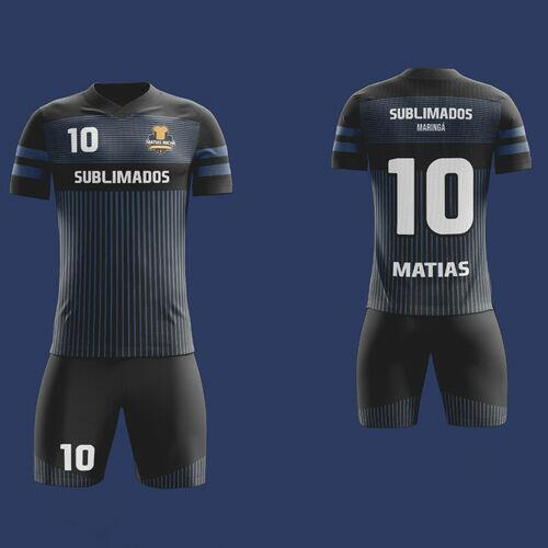 Camiseta uniforme de Futebol com nome e numero personalizada