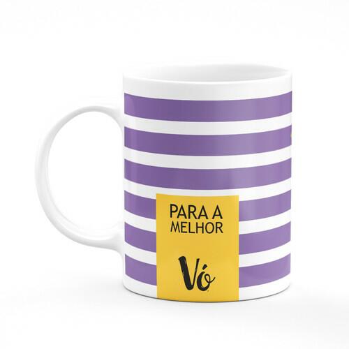 Caneca personalizada para melhor vó do mundo!