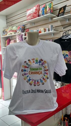 Camiseta Personalizada do seu Jeito (100% Poliester)