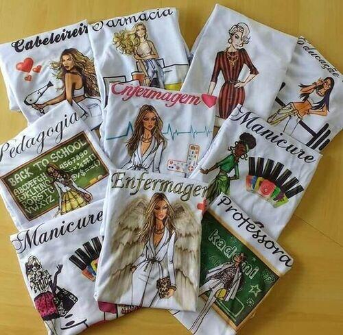 Camisetas Baby Look (100% Poliéster) personalizada