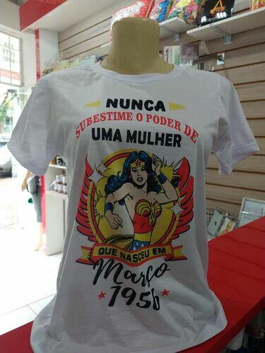 Camisetas Baby Look (100% Poliéster) personalizada