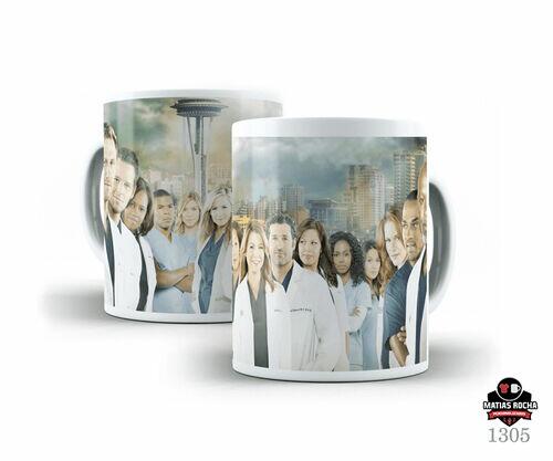 Caneca Série Grey's Anatomy Netflix