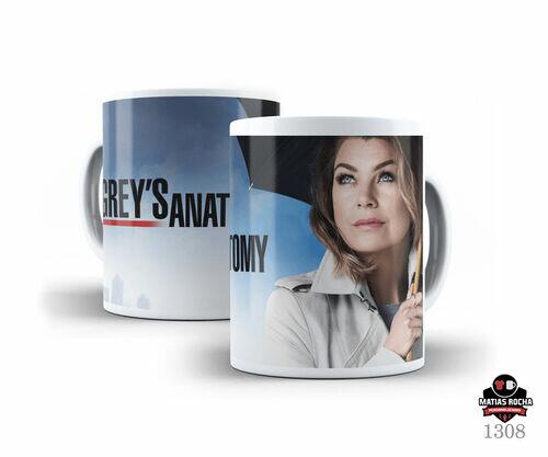Caneca Série Grey's Anatomy Netflix