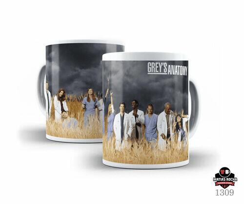 Caneca Série Grey's Anatomy Netflix