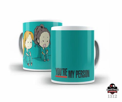 Caneca Série Grey's Anatomy Netflix