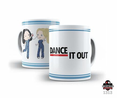 Caneca Série Grey's Anatomy Netflix