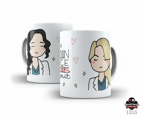 Caneca Série Grey's Anatomy Netflix