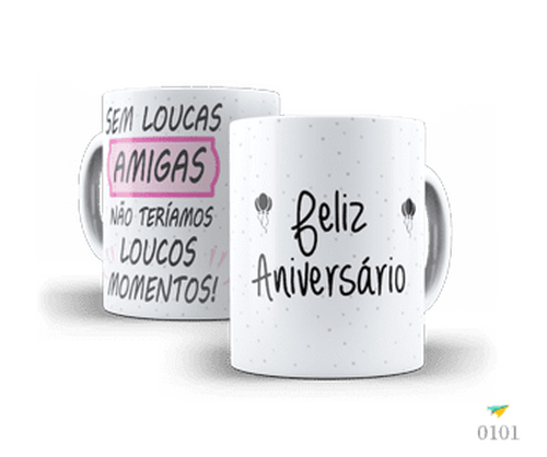 Caneca para Presente de Aniversário Personalizada com foto