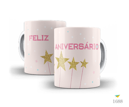 Caneca para Presente de Aniversário Personalizada com foto