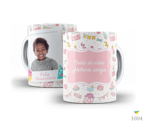 Caneca para Presente de Aniversário Personalizada com foto