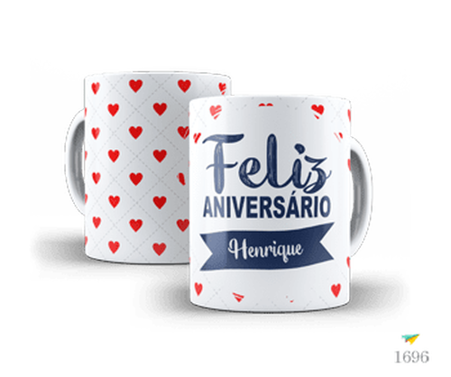 Caneca para Presente de Aniversário Personalizada com foto