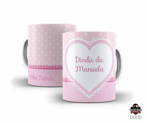 Caneca Personalizada Dinda