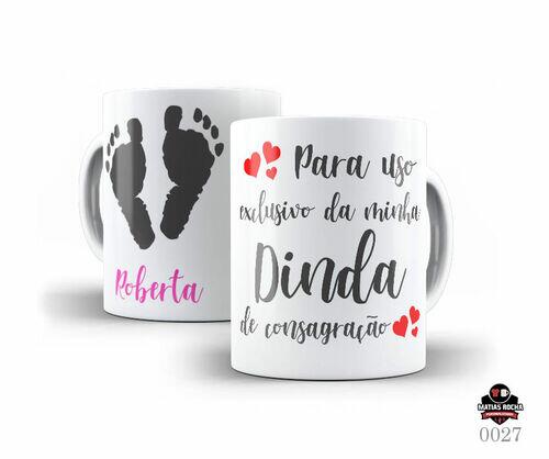 Caneca Personalizada Dinda