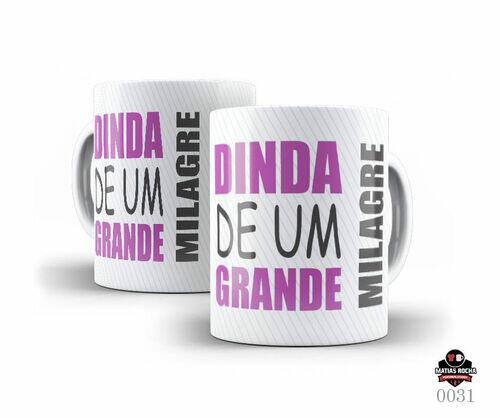 Caneca Personalizada Dinda