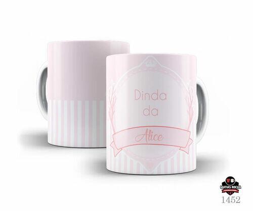 Caneca Personalizada Dinda