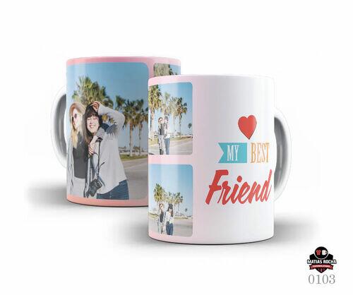 Caneca Personalizada Amigos com foto
