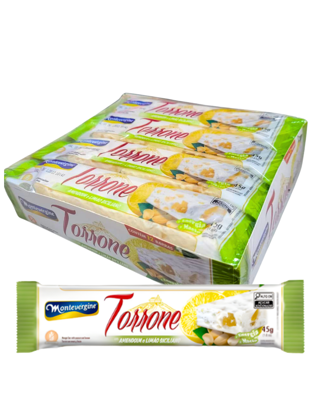Torrone Peru Comprar TORRONE MONTEVERGINE LIMAO SICILIANO 12X45G