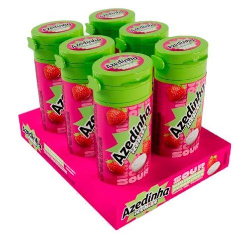 Comprar PASTILHA CORY CEKISS AZEDINHA MORANGO ZERO ACUCARES 6X35G