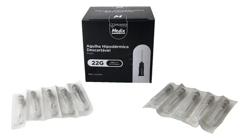 Comprar Agulha 25 x 7 22G MEDIX c/ 1 unidade - R$0,50