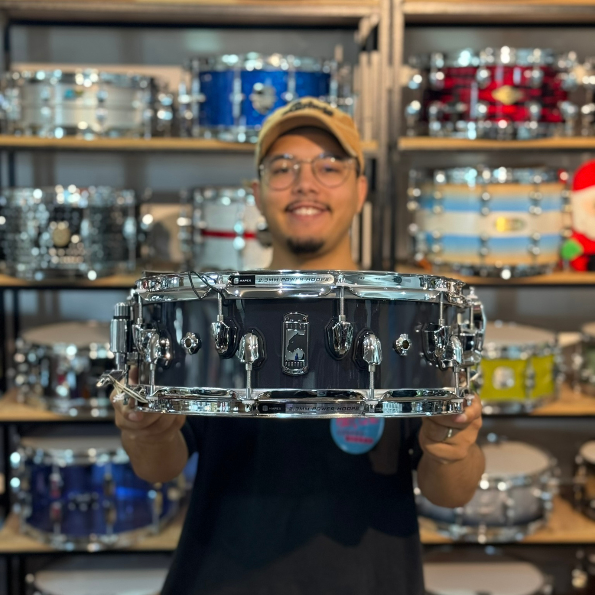 Caixa Black Panther Razor 14x5 Maple Dark Grey - R$2.790,00