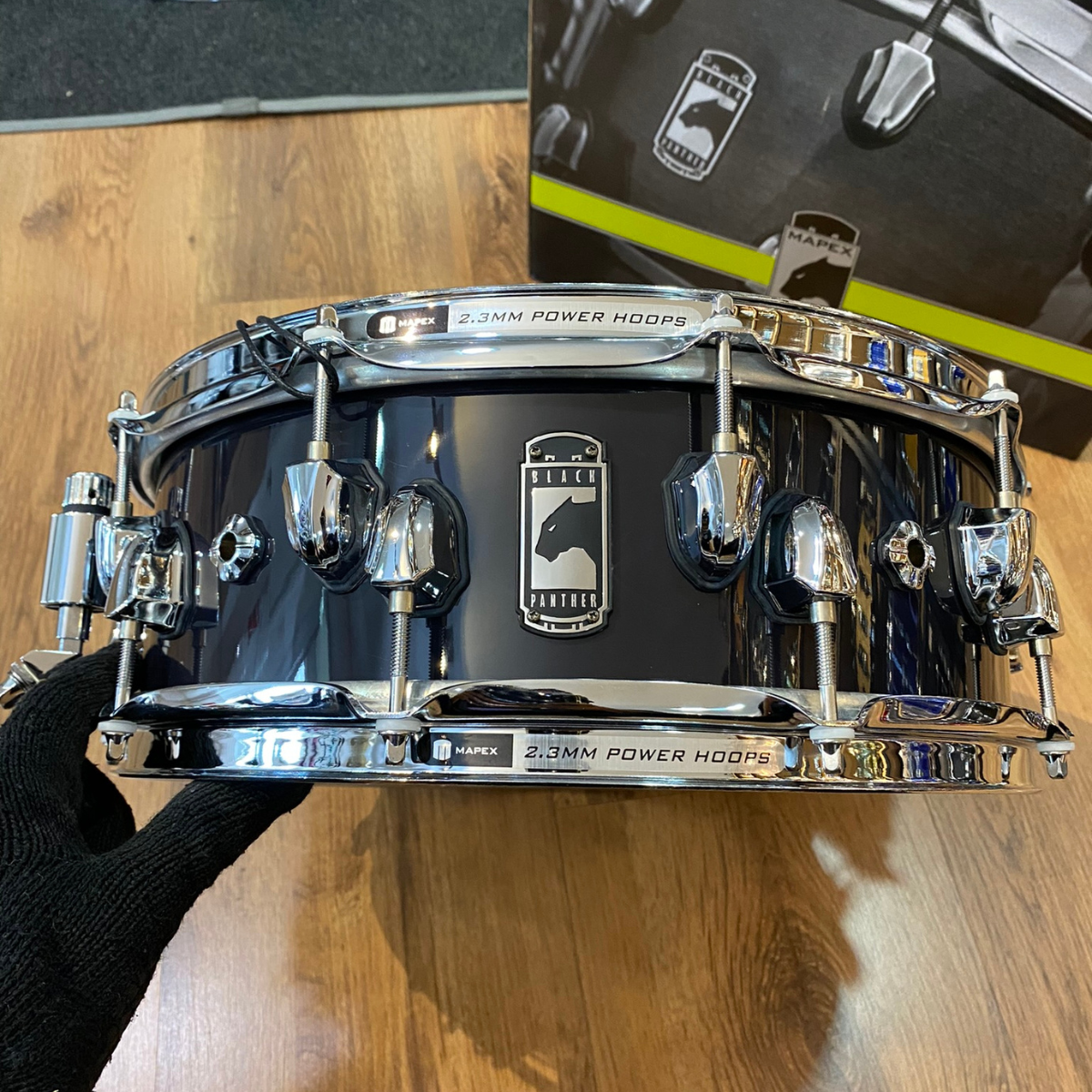 Caixa Black Panther Razor 14x5 Maple Dark Grey - R$2.790,00