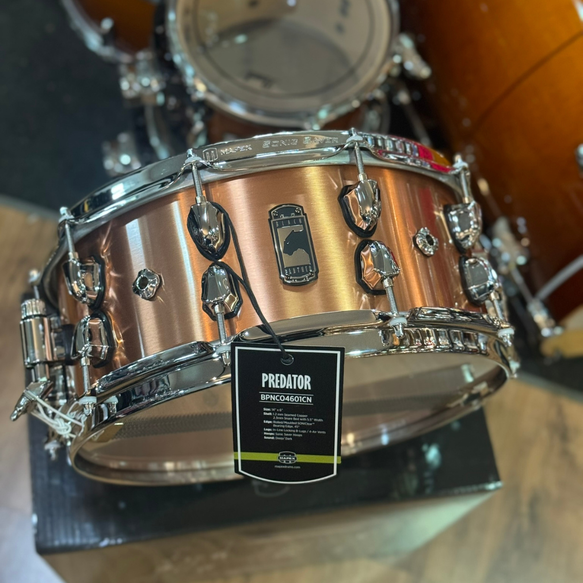 Caixa Black Panther Predator 14x6 - Borda SONIClear - R$3.635,00