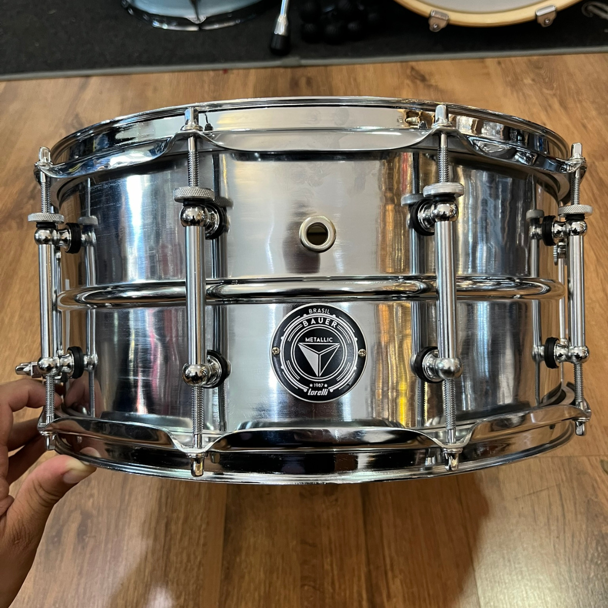 Comprar Caixa Torelli Bauer Metallic 14x6,5 Casco em Steel TCM40