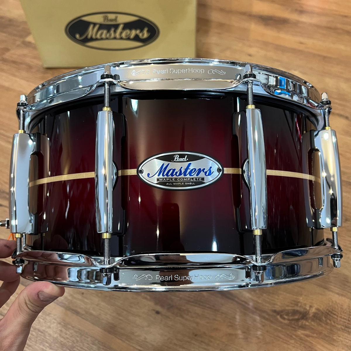 Comprar Caixa Pearl Masters MCT Natural Bander Burst 14x6,5