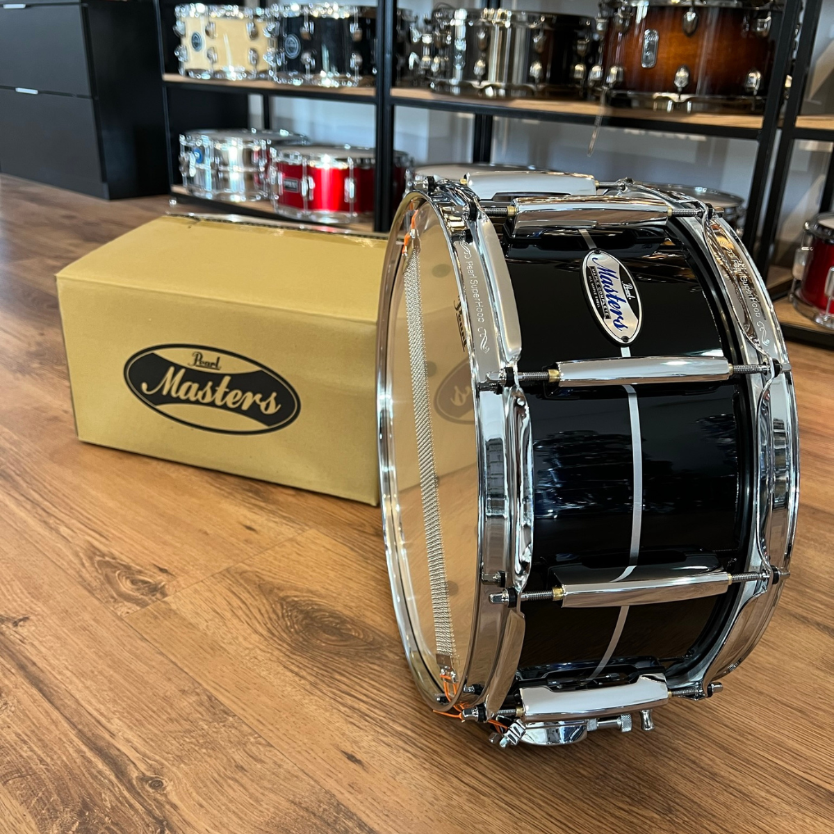 Comprar Caixa Pearl Masters MCT Quicksilver Black 14x6,5 MCT1465S