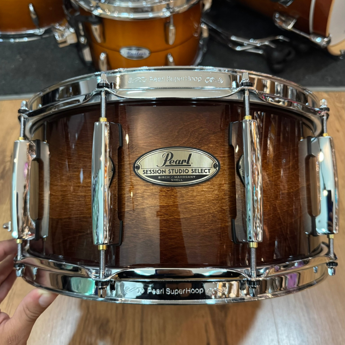 Comprar Caixa Pearl Session Studio Select Barnwood Brown 14x6,5