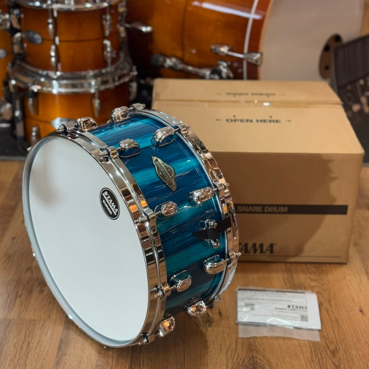 Comprar Caixa Tama Starclassic Performer Sky Blue Aurora 14x6,5