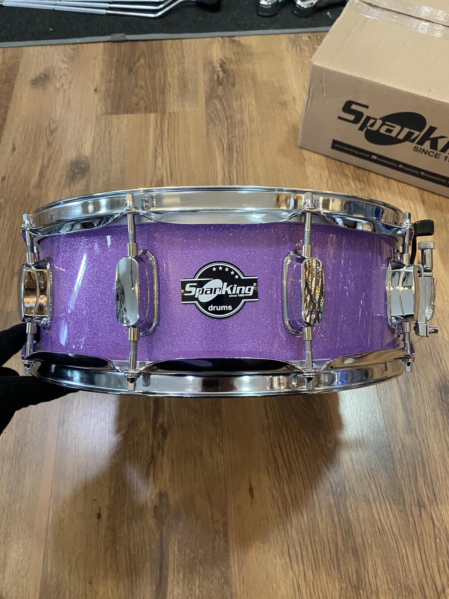PS-12A SALTUS OX スプラング、スプリンガー？ Comprar Caixa De Bateria Spanking Purple Sparkle 14x5 SP1450P-PS