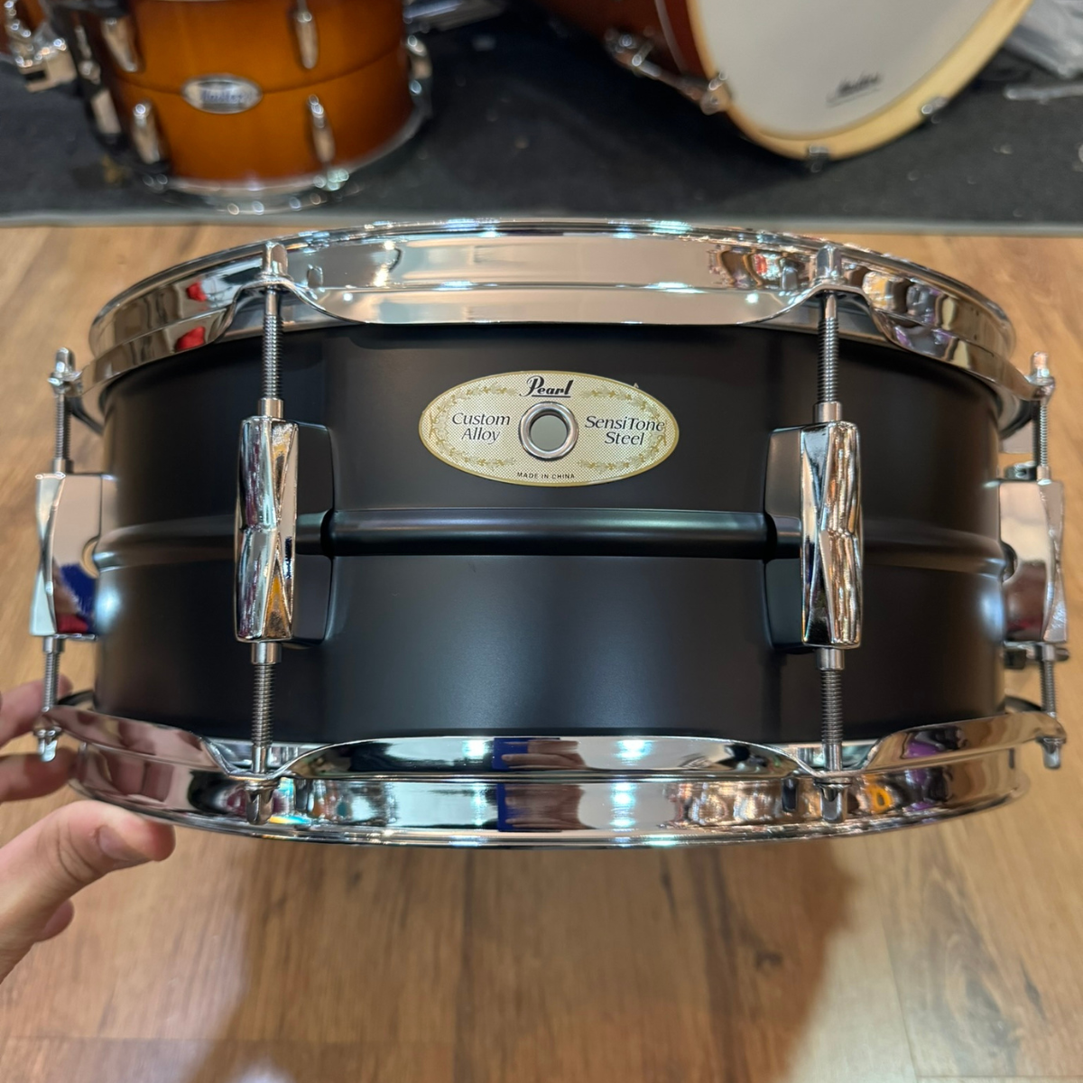 Comprar Caixa Pearl Sensitone 14x5,5 Matte Black SS1455SBE-C - R