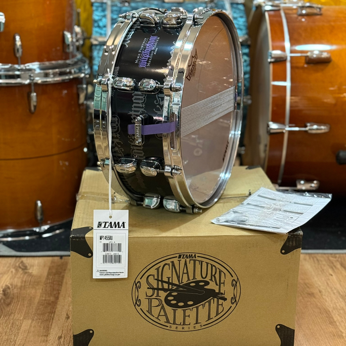 ✳︎アジアの〜papillon〜✳︎ マイク3点 Comprar Caixa Tama Signature Mike Portnoy 14x5,5 Em Bubinga Made