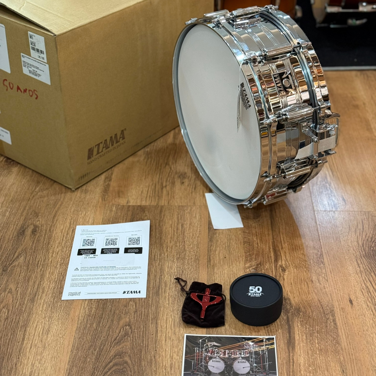 Comprar Caixa Tama Master Craft Steel Reedição De Aniverssário 50