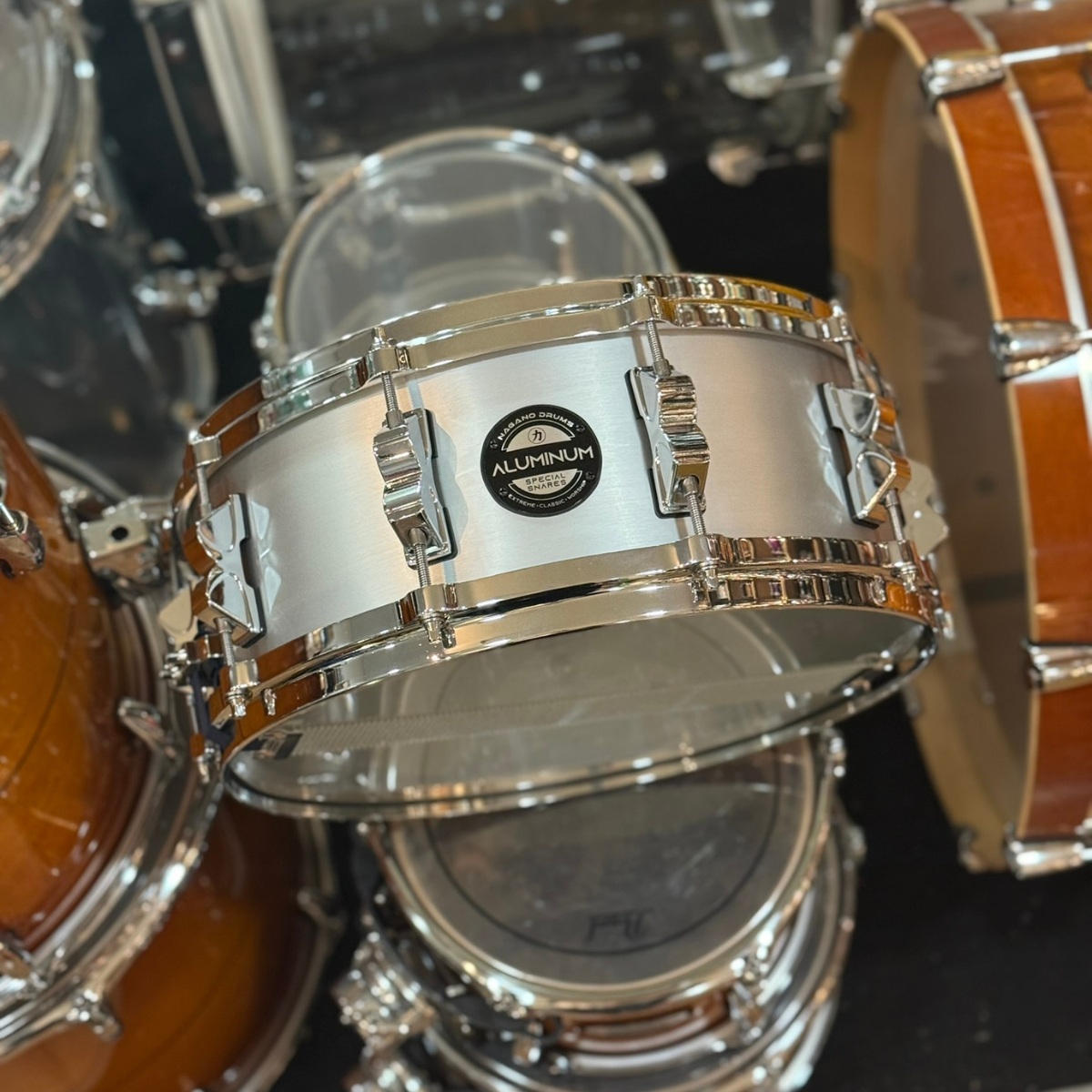Comprar Caixa De Bateria Nagano Aluminum C/ Aros Die Cast 14x5,5