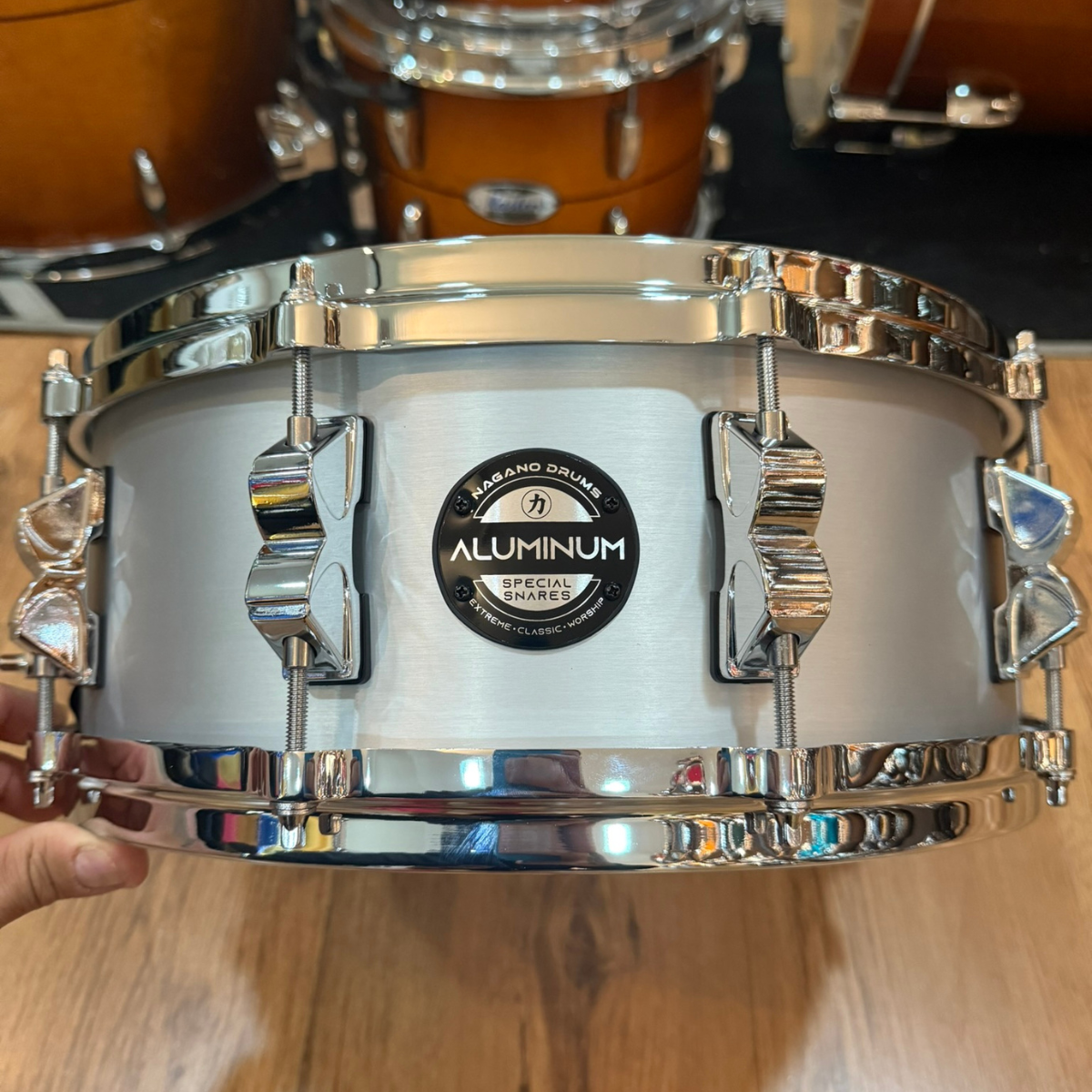 Comprar Caixa De Bateria Nagano Aluminum C/ Aros Die Cast 14x5,5