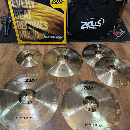 Comprar Kit Pratos Zeus Hybrid Set E Com Bag - R$3.865,00