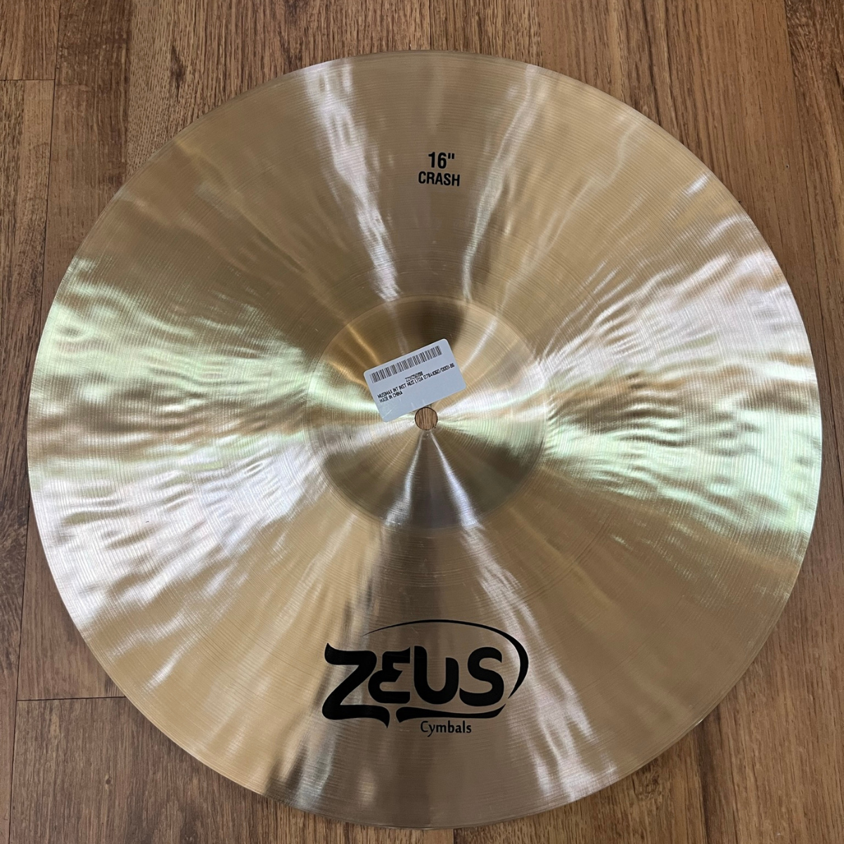 Comprar Prato De Bateria Crash Zeus Heritage De 16 Polegas - R$880,00
