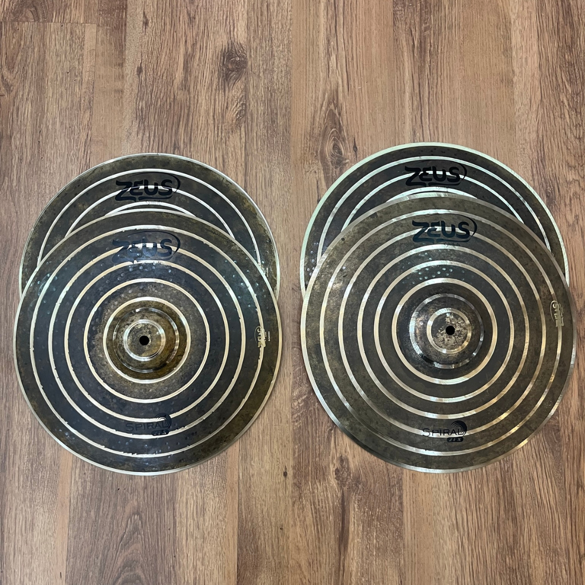 Comprar Prato De Bateria Zeus Hats Spiral De 15 Polegadas - R$1.640,00