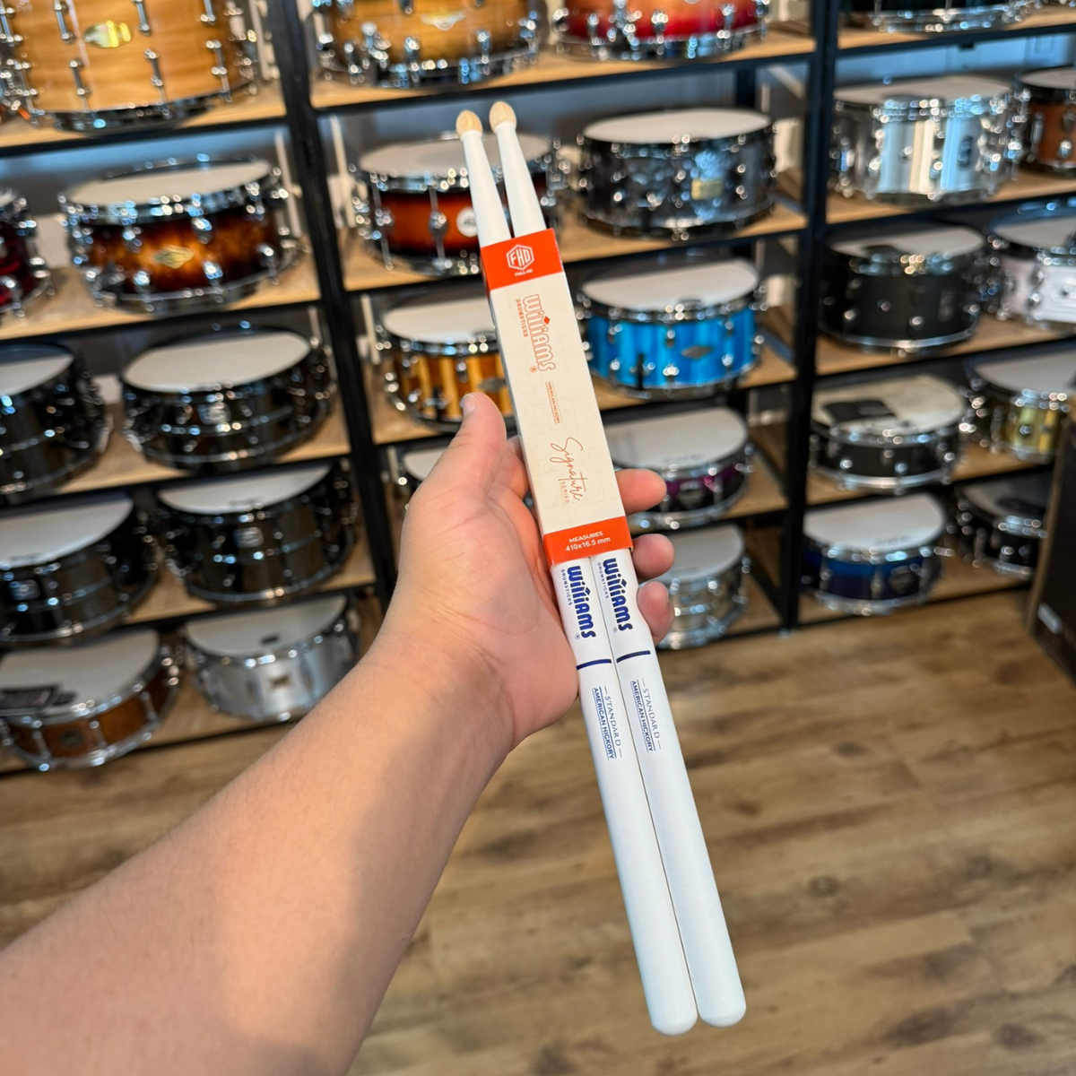 Comprar Baquetas Williams Signature FHD Em American Hicory Premium 2B ...
