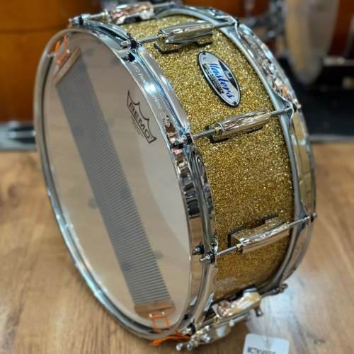 Comprar Caixa Pearl Masters 14x5,5 Acabamento Gold Sparkle 100