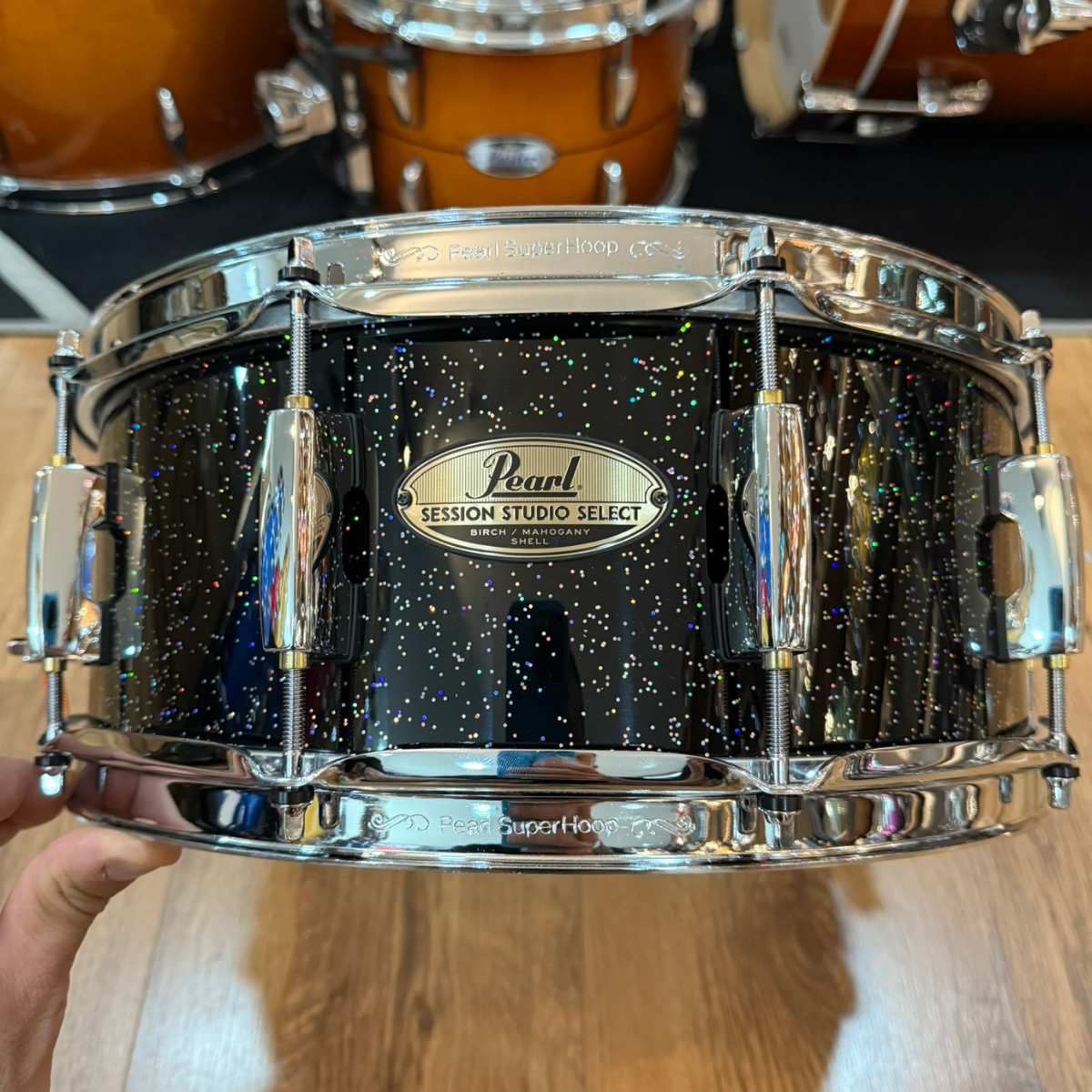 ロマンスドーン 4ボックス Comprar Caixa Pearl Session Studio Select 14x5,5 Black Halo
