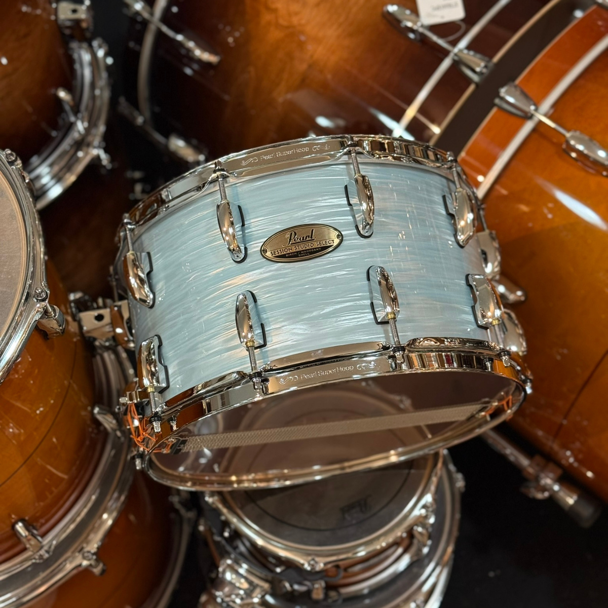 Comprar Caixa Pearl Session Studio Select Ice Blue Oyster 14x8