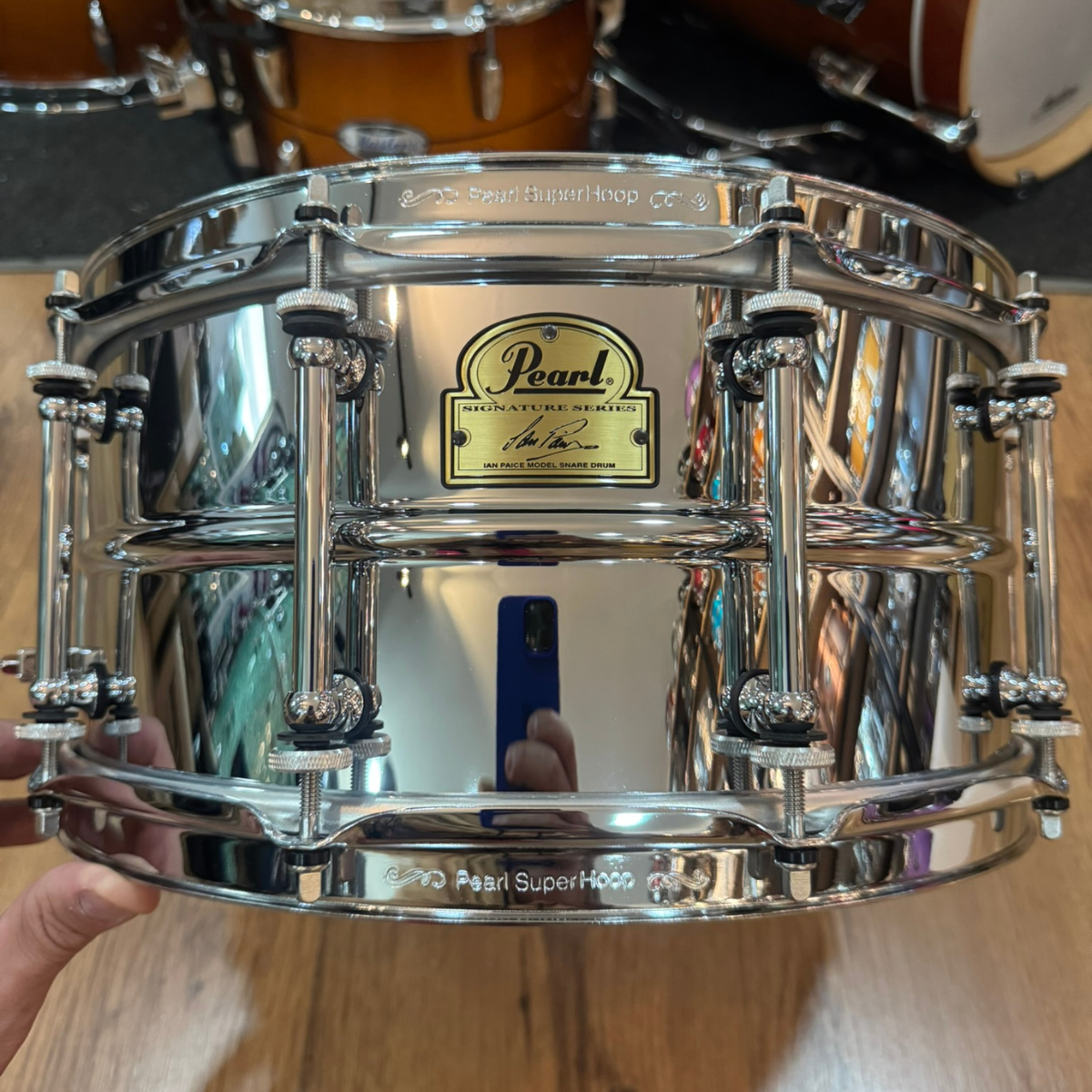 Comprar Caixa Pearl Ian Paice Signature14x6,5 Steel Shell IP-1465