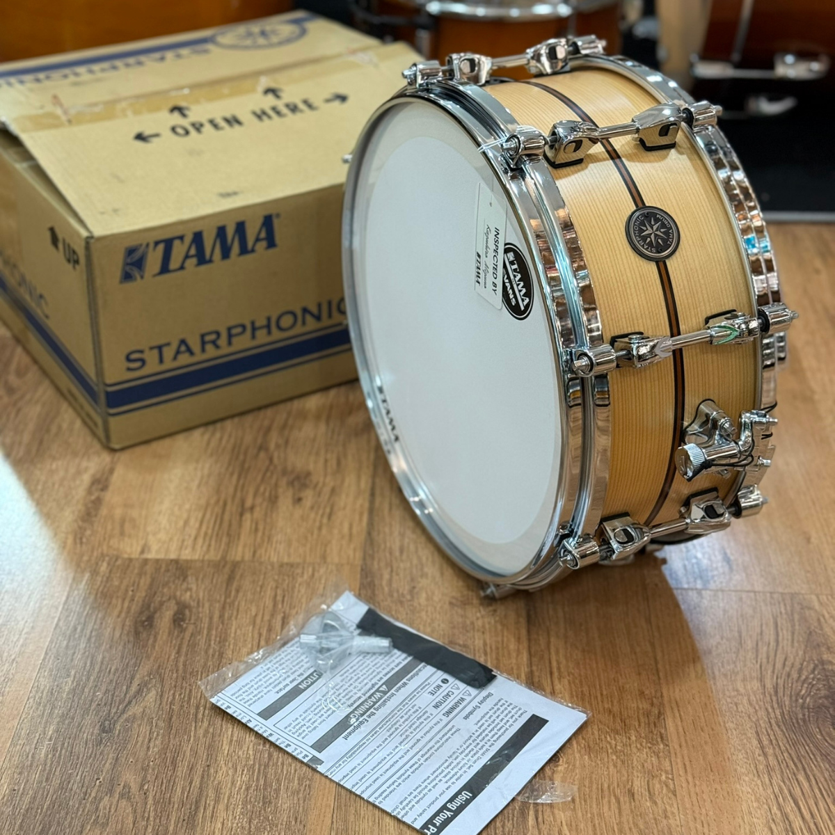 Comprar Caixa Tama Starphonic Japonesa 14x6 Acabamento Brown