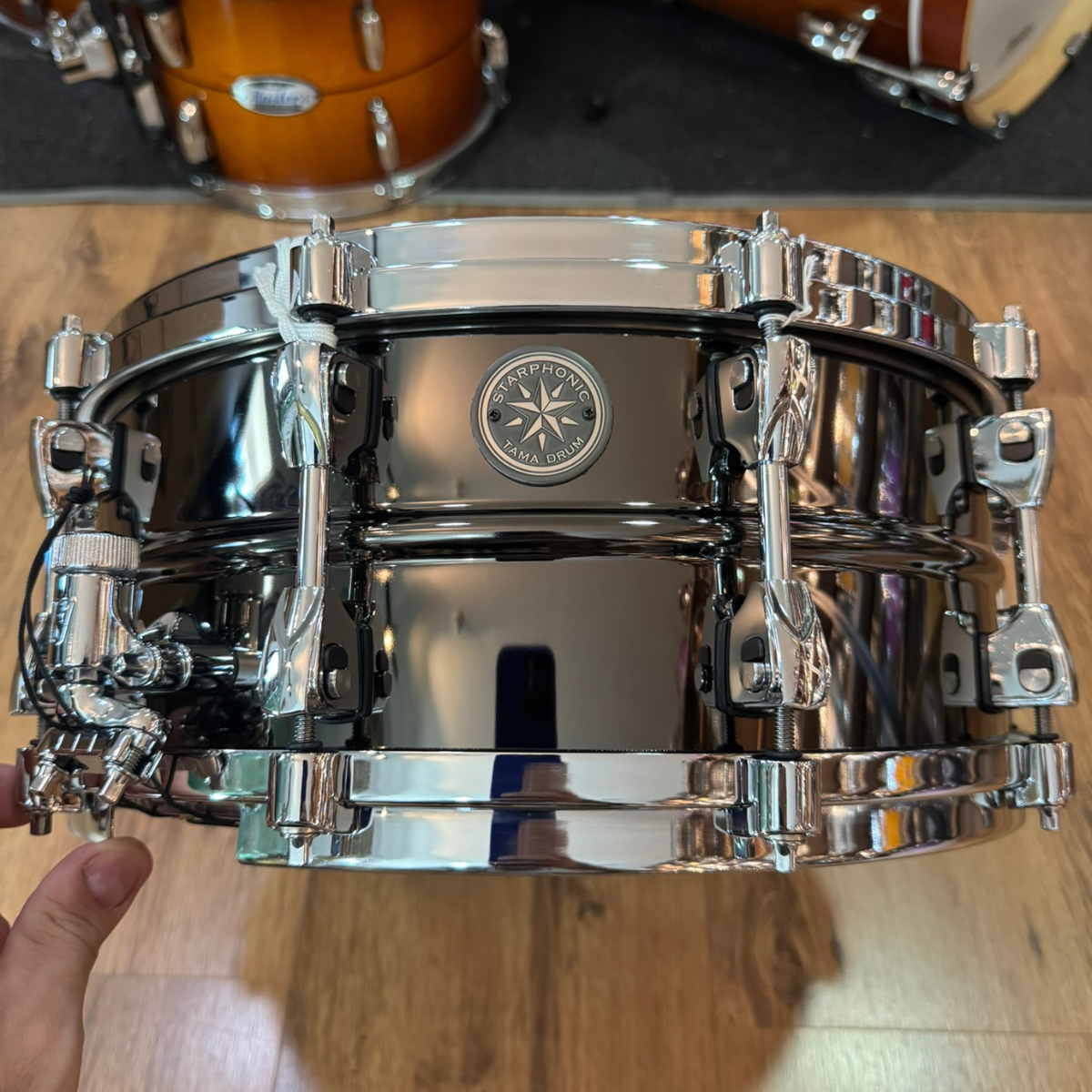 Comprar Caixa Tama Starphonic 14x6 Black Nickel Steel Made In